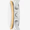 Mini Bryant Pavé Two-Tone Watch