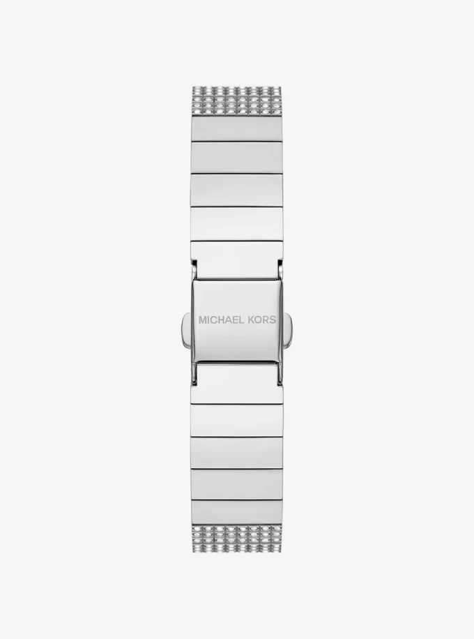 Mini Darrington Pavé Silver-Tone Watch Mini Darrington Pavé Silver-Tone Watch
