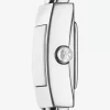 Mini Darrington Silver-Tone Chain-Link Watch