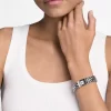 Mini Darrington Silver-Tone Chain-Link Watch