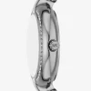 Mini Laney Silver-Tone Bangle Watch