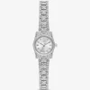 Mini Lexington Pavé Silver-Tone Watch