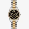 Mini Lexington Pavé Two-Tone Watch