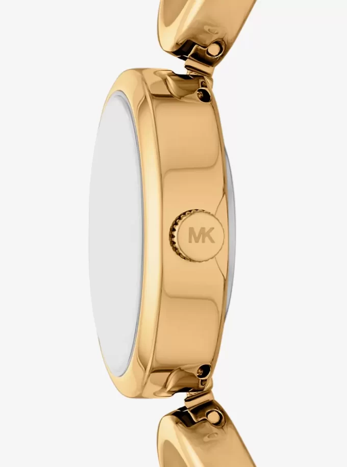 Mini Maude Gold-Tone Link Watch