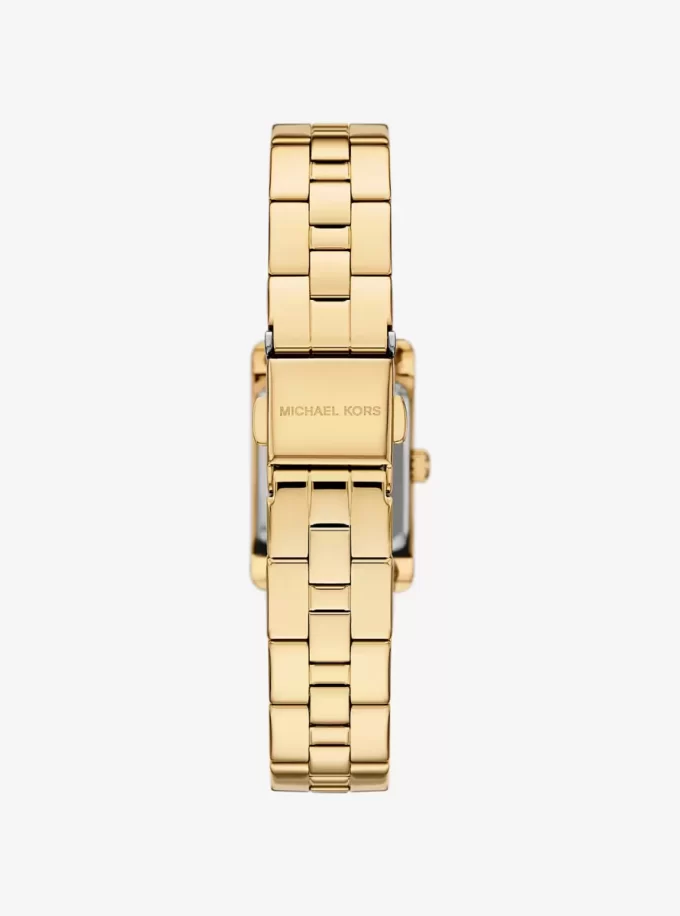 Mini Monroe Gold-Tone Watch and Jewelry Gift Set