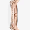 Mini Sage Pavé Rose Gold-Tone Watch