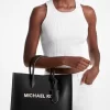 Mirella Medium Pebbled Leather Tote Bag