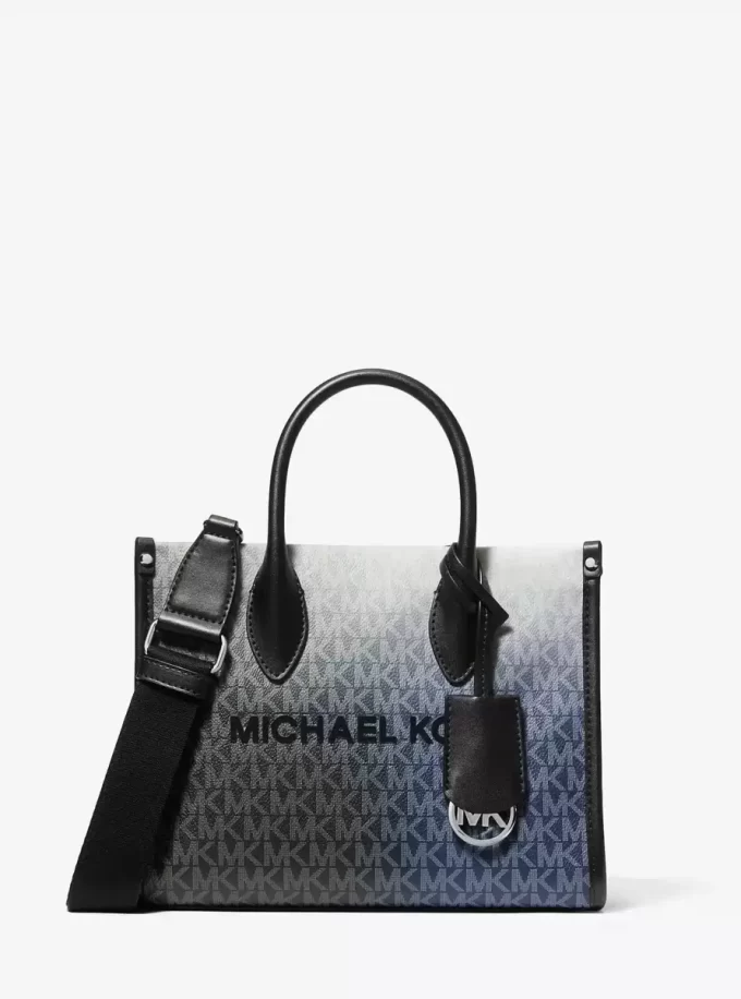 Mirella Small Ombré Signature Logo Crossbody Bag