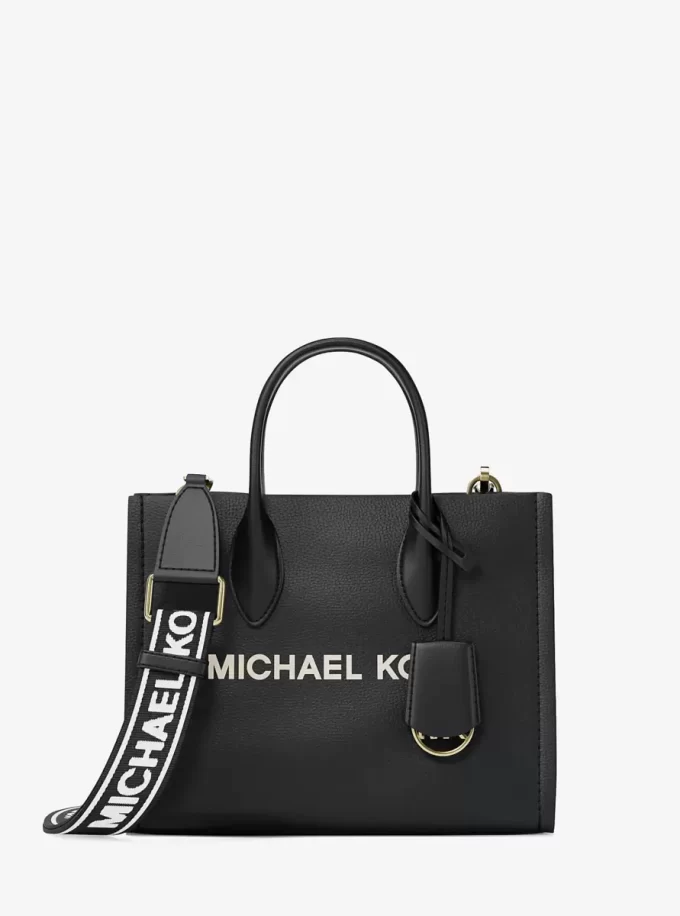 Mirella Small Pebbled Leather Convertible Crossbody Bag