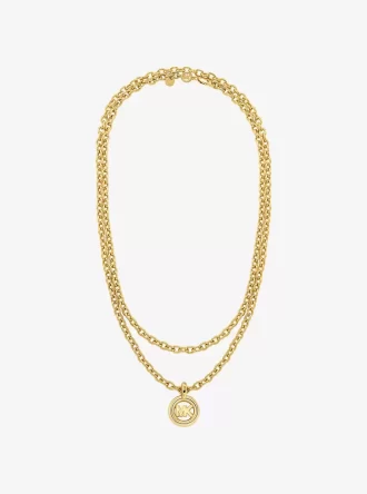 MK Pop Charm Chain-Link Necklace MK Pop Charm Chain-Link Necklace