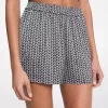 MK2000 Logo Satin Shorts