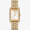 Monroe Pavé Gold-Tone Watch
