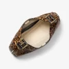 Nolita Large Leopard Print Calf Hair Hobo Shoulder Bag
