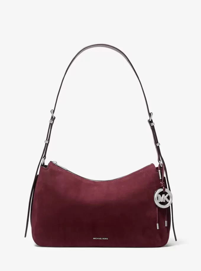 Nolita Medium Nubuck Shoulder Bag