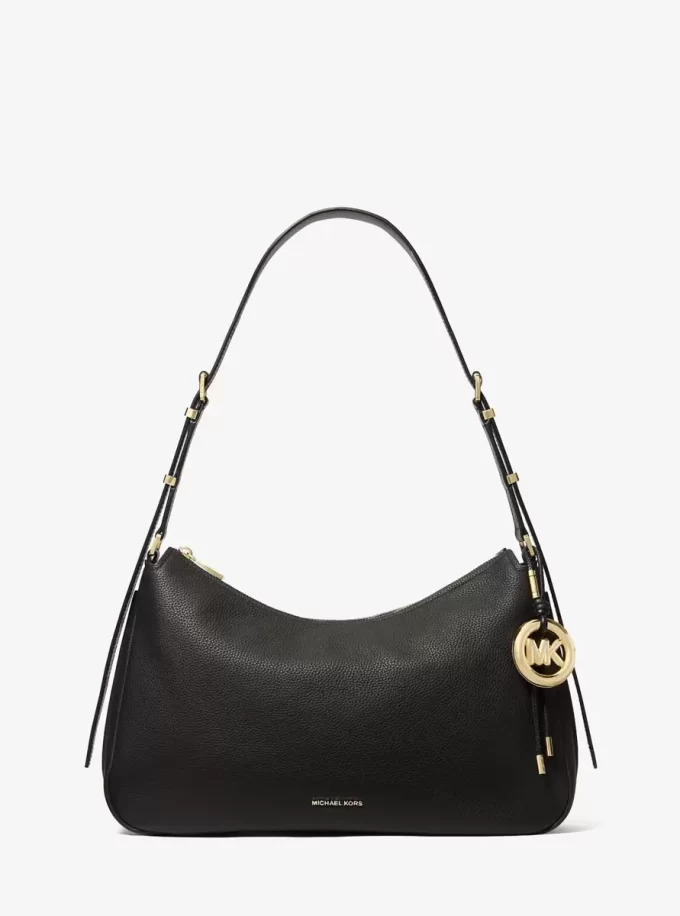 Nolita Medium Pebbled Leather Shoulder Bag