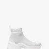 Olympia Metallic Stretch Knit Boot