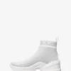 Olympia Metallic Stretch Knit Boot