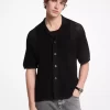 Open-Knit Cotton Shirt