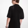 Open-Knit Cotton Shirt