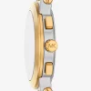 Oversized Billie Two-Tone Watch