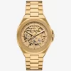 Oversized Callum Gold-Tone Watch