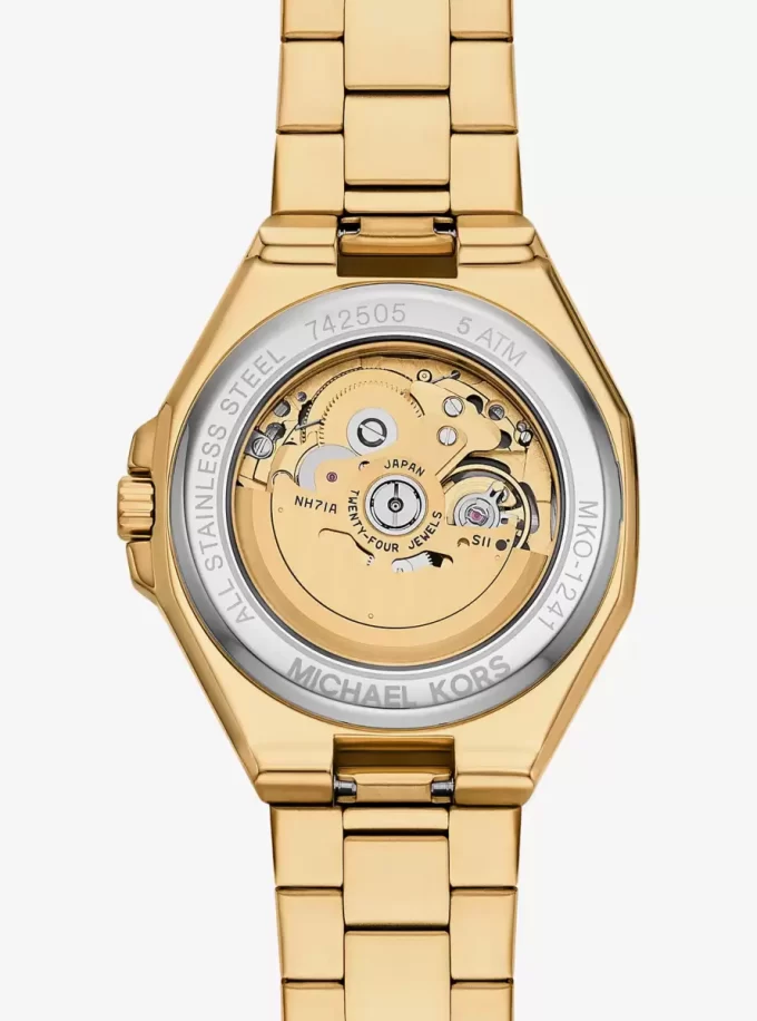 Oversized Callum Gold-Tone Watch