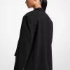 Oversized Crepe Blazer