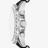 Oversized Everest Pavé Silver-Tone Watch