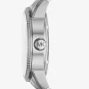 Oversized Hutton Silver-Tone Watch