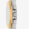 Oversized Lennox Two-Tone Watch