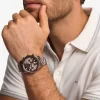 Oversized Lexington Brown-Tone Watch
