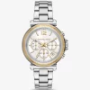 Oversized Maren Silver-Tone Watch