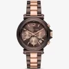 Oversized Maren Two-Tone Watch