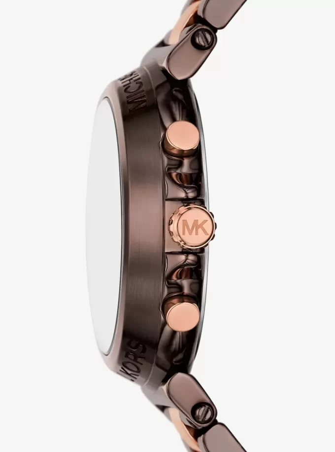 Oversized Maren Two-Tone Watch