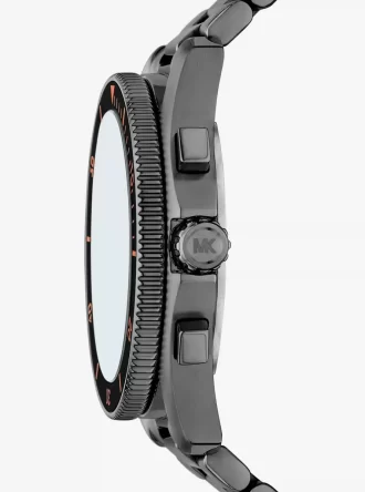 Oversized Maritime Gunmetal Watch