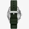 Oversized Maritime Two-Tone and Silicone Watch