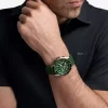 Oversized Maritime Two-Tone and Silicone Watch