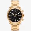 Oversized Panorama Gold-Tone Watch Oversized Panorama Gold-Tone Watch