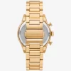 Oversized Panorama Gold-Tone Watch Oversized Panorama Gold-Tone Watch