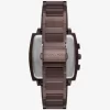 Oversized Rhys Brown-Tone Watch