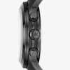 Oversized Runway Black-Tone Watch