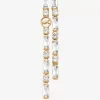 Pavé Baguette Drop Necklace
