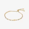 Pavé Baguette Slider Bracelet