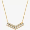 Pavé Chevron Necklace Pavé Chevron Necklace