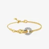 Pavé Interlocking Hoop Bracelet Pavé Interlocking Hoop Bracelet
