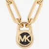 Pavé Lock Necklace