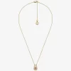 Pavé Lock Necklace