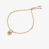 Pavé Lock Slider Bracelet