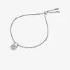 Pavé Lock Slider Bracelet