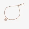 Pavé Lock Slider Bracelet